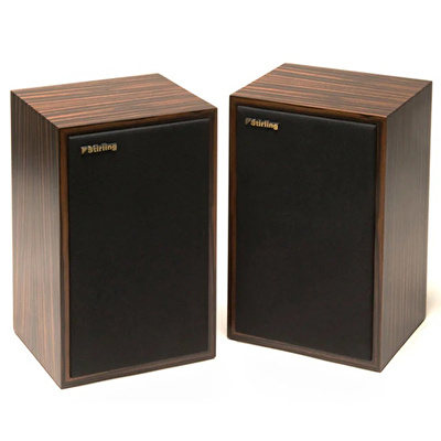 Stirling Broadcast BBC LS3/5a V2 Bookshelf Speaker  Ebony Raf Tipi Hoparlör (Demo Ürün)